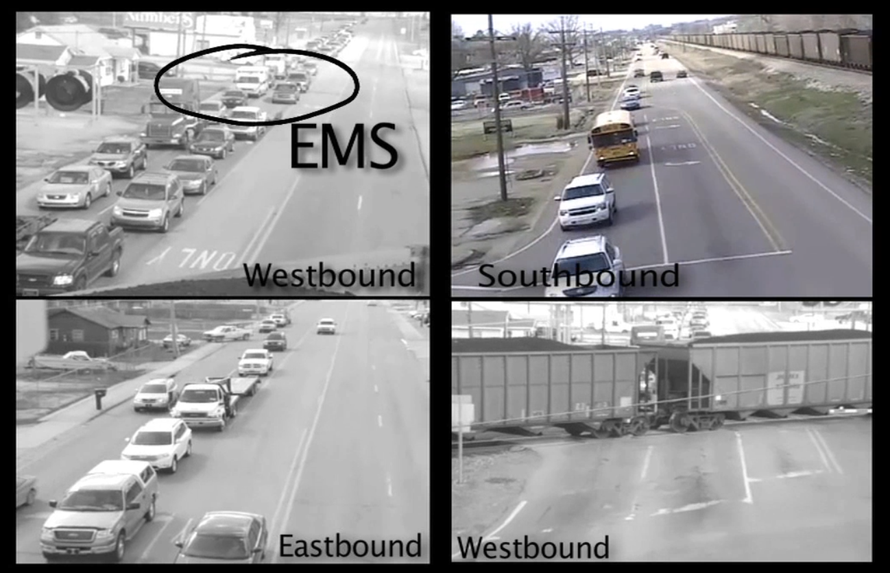 Jonesboro Traffic Train Crossing